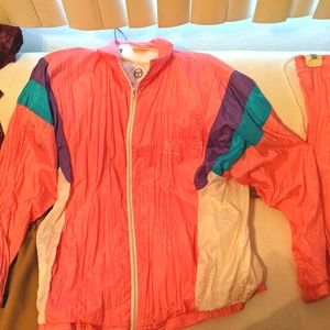 Sergio Tacchini Women's Track Suit- Peach XL
